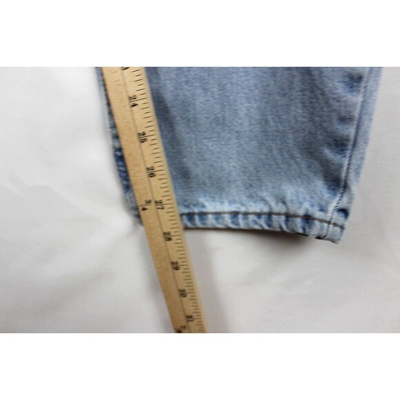 VTG Levi's 550 Relax fit Tapered Leg Light Blue Women's Jeans 22W - Picture 7 of 11